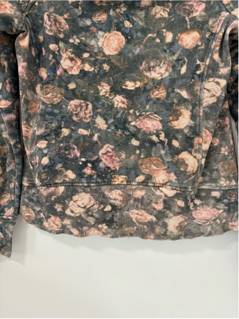 Lululemon Scuba Hoodie Light Cotton Fleece Sz 10 Frosted Rose Multi EUC - Picture 9 of 14